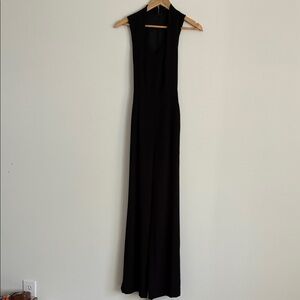 Elegant Black Sleeveless Jumpsuit
